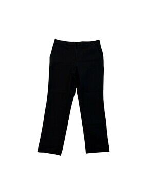 Ann Taylor Pants Womens 8 Black Dress Slacks Straight Leg Career Work